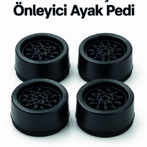 4'lü Set Çamaşır Makinesi Titreşim Önleyici Ped