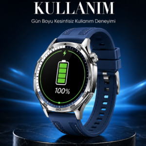 3 Değiştirilebilir Kordonlu Suya Dayanıklı Bluetooth Akıllı Saat