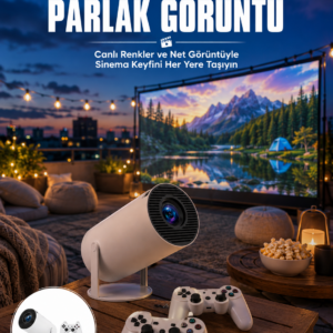 Full HD 8 GB Ayaklı Çift Kollu 4K Video Oyun Konsolu Taşınabilir Yeni Nesil