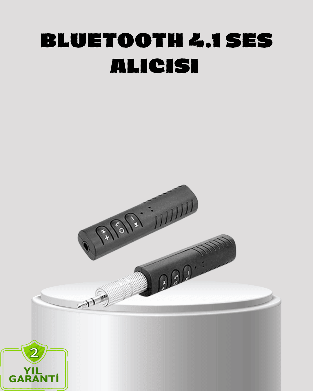Kablosuz Bluetooth Ses Adaptörü 4.1 Teknolojili ve 10m Menzilli