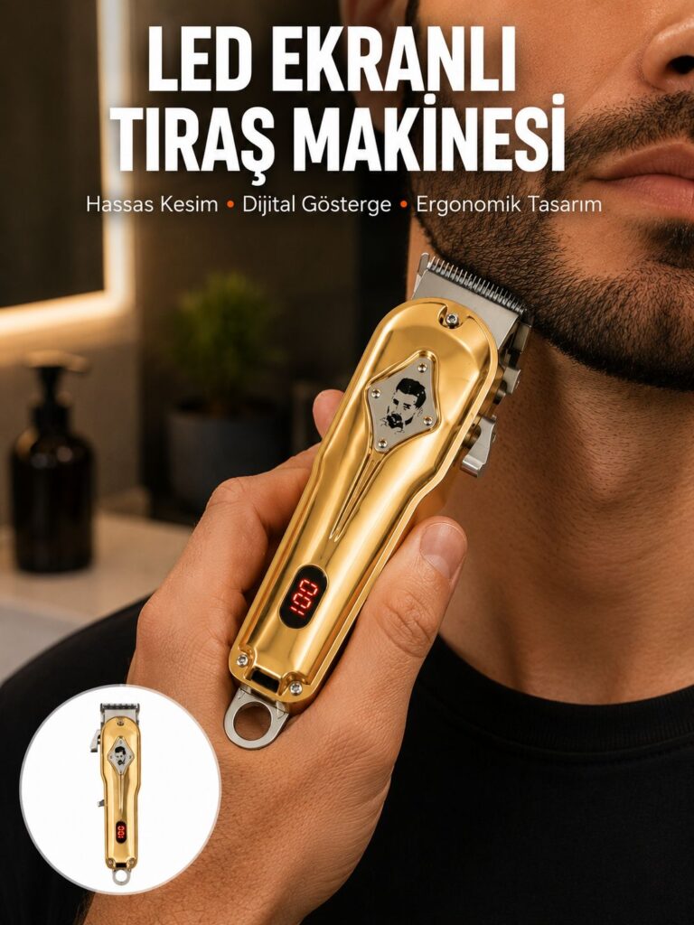 Çok Fonksiyonlu Saç, Sakal ve Vücut İçin Tıraş Makinesi Yeni Nesil