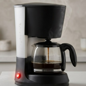 1.2 Litre Filtre Kahve Makinesi Damlama Emniyetli Cam Karaflı
