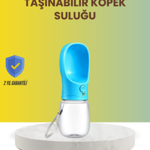 Akıllı Su Akış Kontrollü Köpek Su Matara Taşınabilir Gezdirme Şişesi