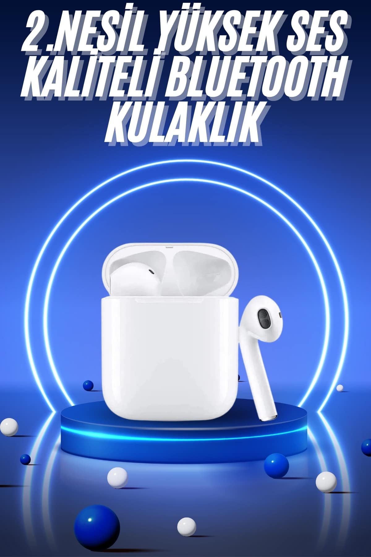 Yeni Nesil Dokunmatik Kontrol Çağrı Cevaplayabilen Kablosuz Bluetooth Kulaklık