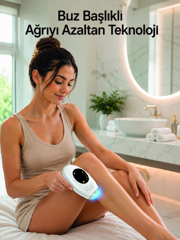 Yüz ve Vücut Kullanımına Uygun IPL Cihazı