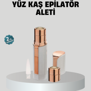 Kadınlar İçin Yüz ve Kaş Epilatörü – Hassas Cilt Dostu, Pil ile Çalışan, Taşınabilir ve Şık Tasarım