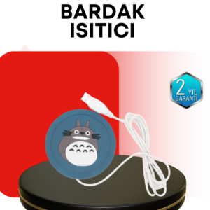 USB Isıtmalı Bardak Altlığı 60° Isı Koruma Silikon Isı Matı