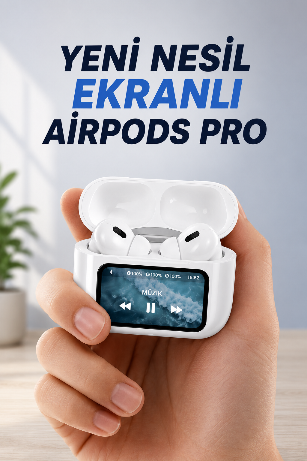Bluetooth Kulaklık Kulakiçi Güçlü Ses Kaliteli Sesli Asistan