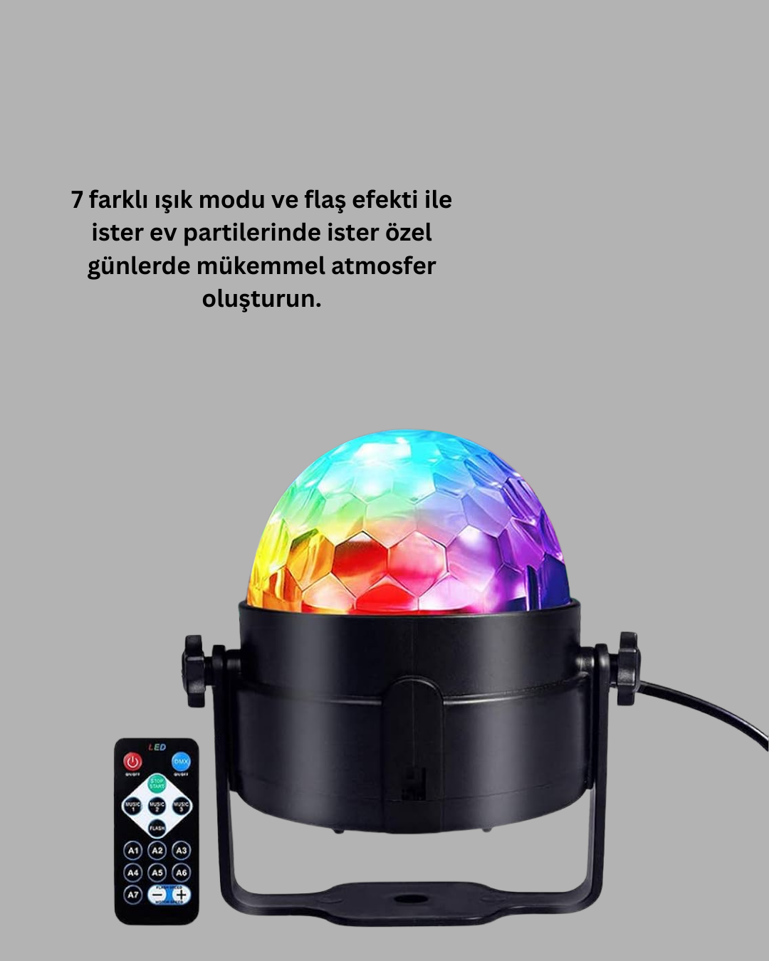 LED Disko Topu Sahne Parti Aydınlatma