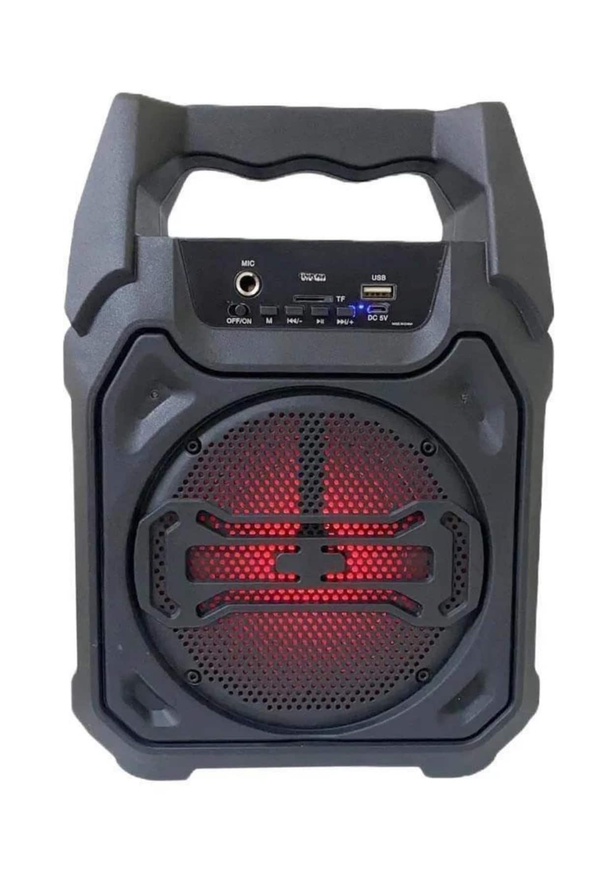 10W Güçlü Ses Performanslı Bluetooth Karaoke Hoparlörü