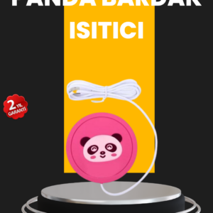 USB Güçlü Bardak Isıtma Altlığı 1.2m Kablo Silikon Kaymaz Figürlü
