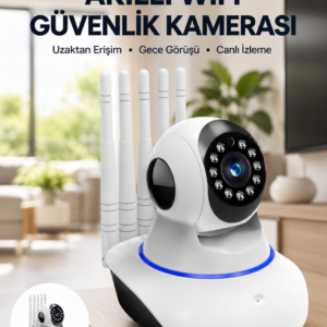 Güvenlik Kamerası Antenli Gece Görüşlü Sensörlü Harekete Duyarlı Yeni Nesil