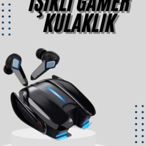 Gamer Kulaklık Gecikme Yapmaz Yüksek Ses Kaliteli Kablosuz Bluetooth Kulaklık