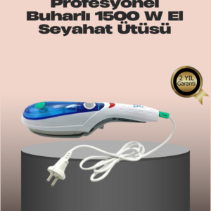 Pratik Buharlı Seyahat Ütüsü Kırışıklık Açıcı