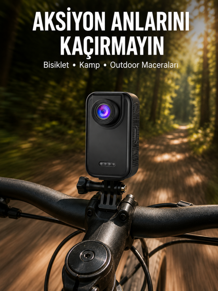 Cep Boy Kamera ile Her Anınızı Pratik ve Stabil Kaydedin Yeni Nesil