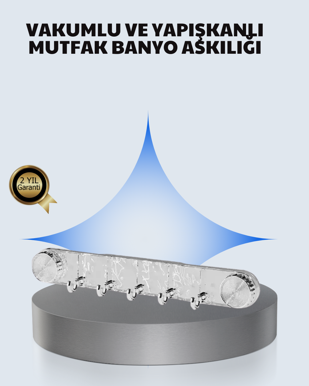 Aletsiz Montaj Vakumlu Yapışkanlı Askı Aparatı