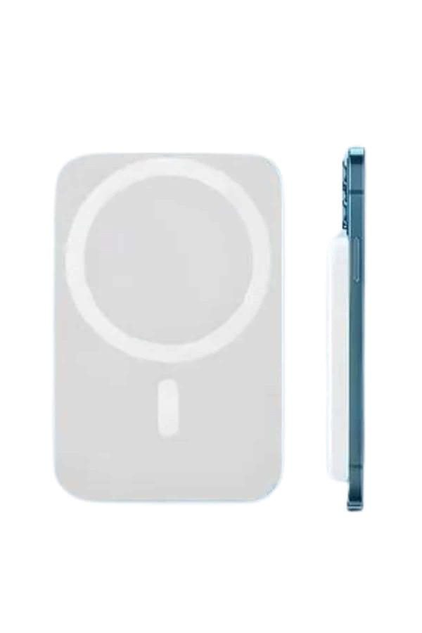 Kablosuz Magsafe Hızlı Şarj 5.000 mah Kablosuz Şarj Cihazı