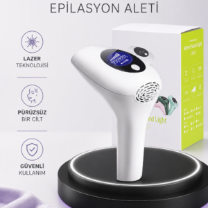 IPL Lazer Teknolojili Dijital Ekranlı Epilasyon Cihazı