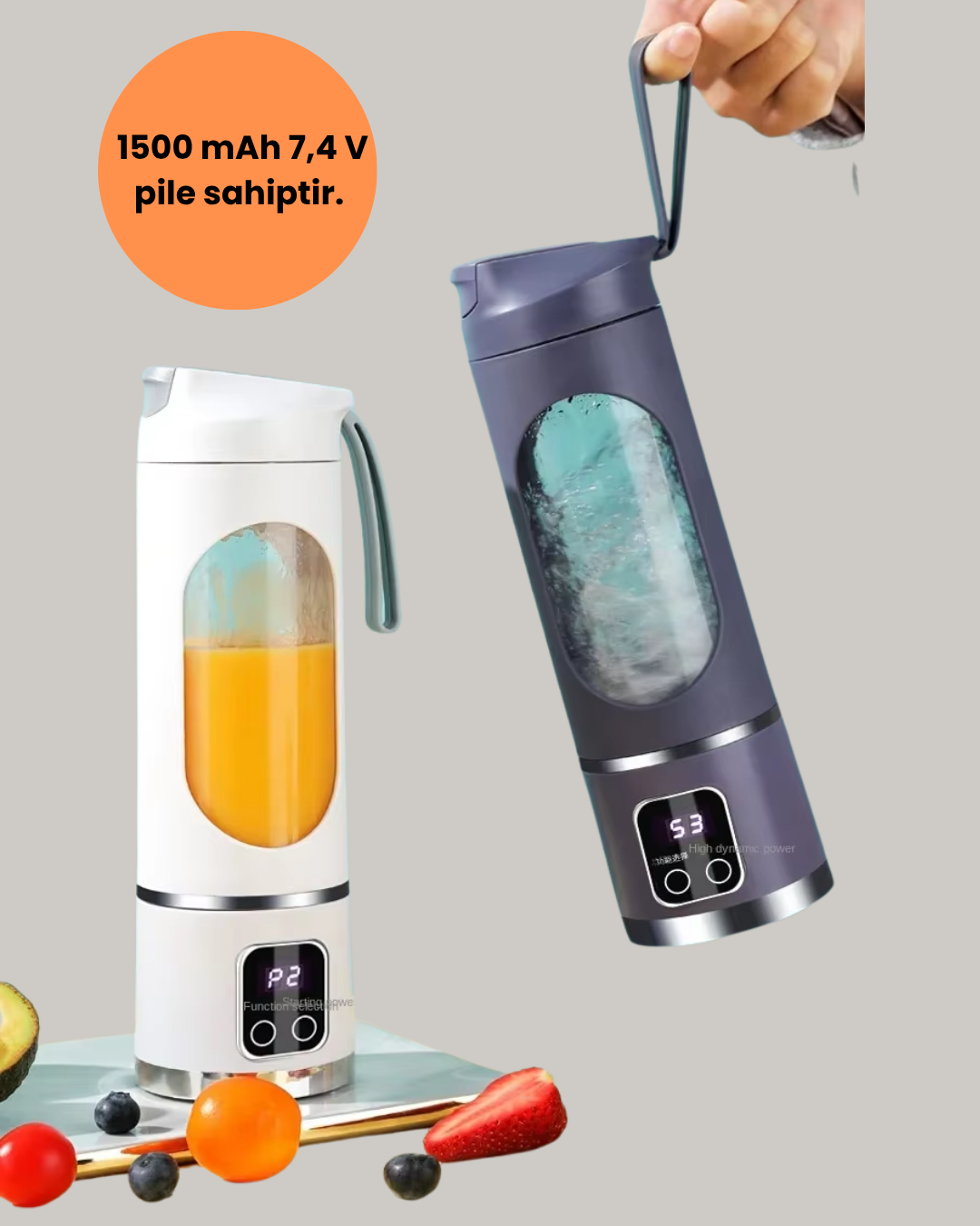 Taşınabilir Şarjlı Blender