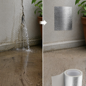96mm Geniş Tamir Bandı 2 Metre Çatı Boru Balkon Sızdırmaz Onarım Bandı