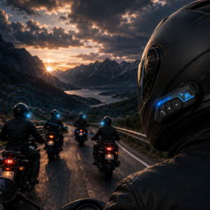 Motosiklet Kaskı İçin Bluetooth Kulaklık Hands Free Çağrı Özellikli