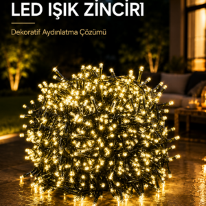 10 Metre Gün Işığı Led Işık Hafif ve Taşınabilir Özel Günler İçin
