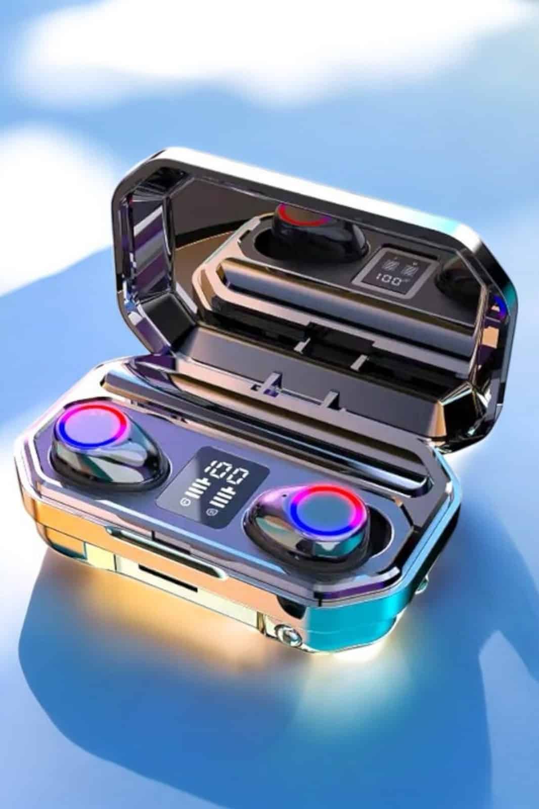 Uzun Pil Ömrüne Sahip Dijital Göstergeli Kablosuz Bluetooth Kulaklık