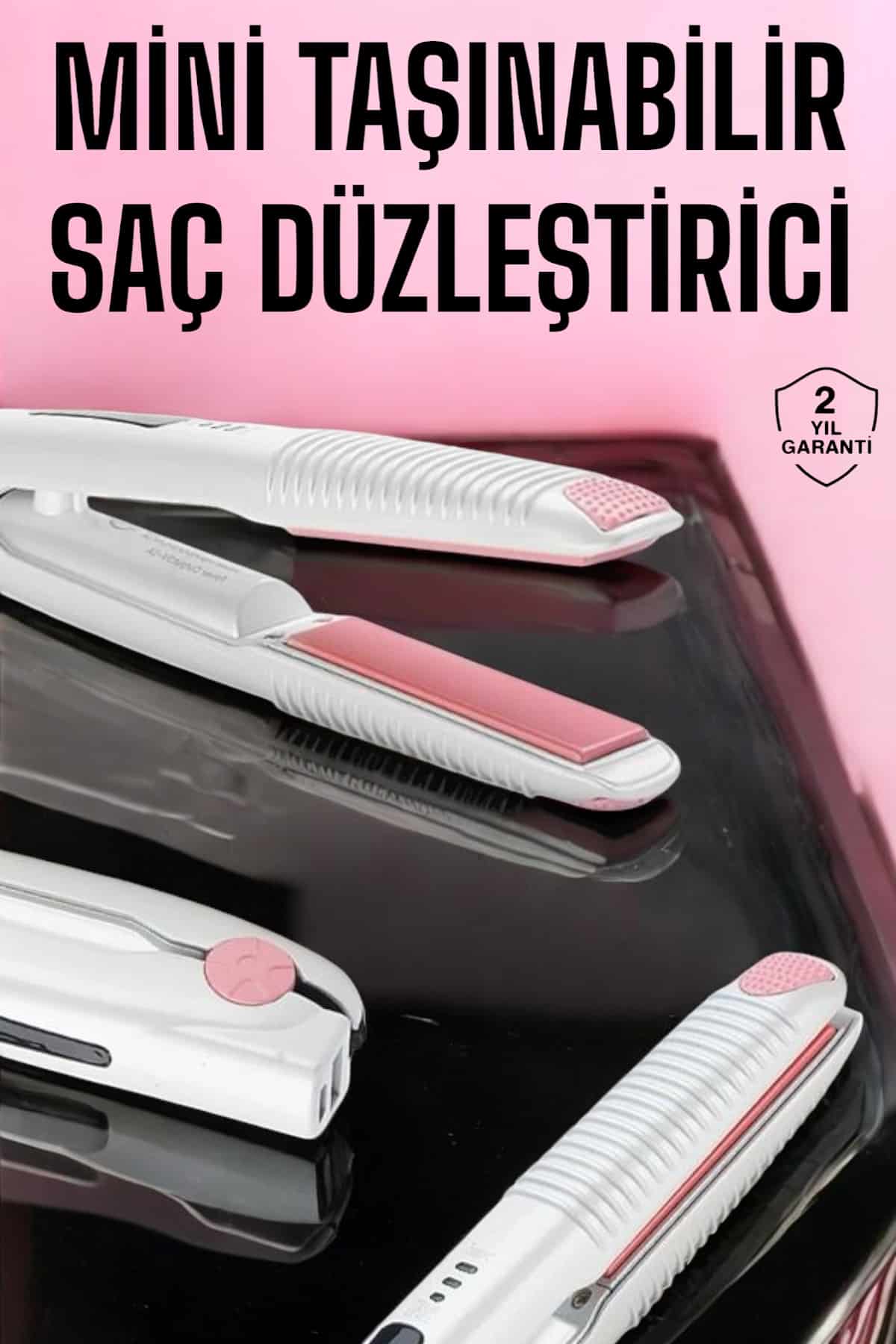 Seyahat Tipi Taşınabilir Çanta Boy Saç Düzleştirici Uzun Şarj Süresi