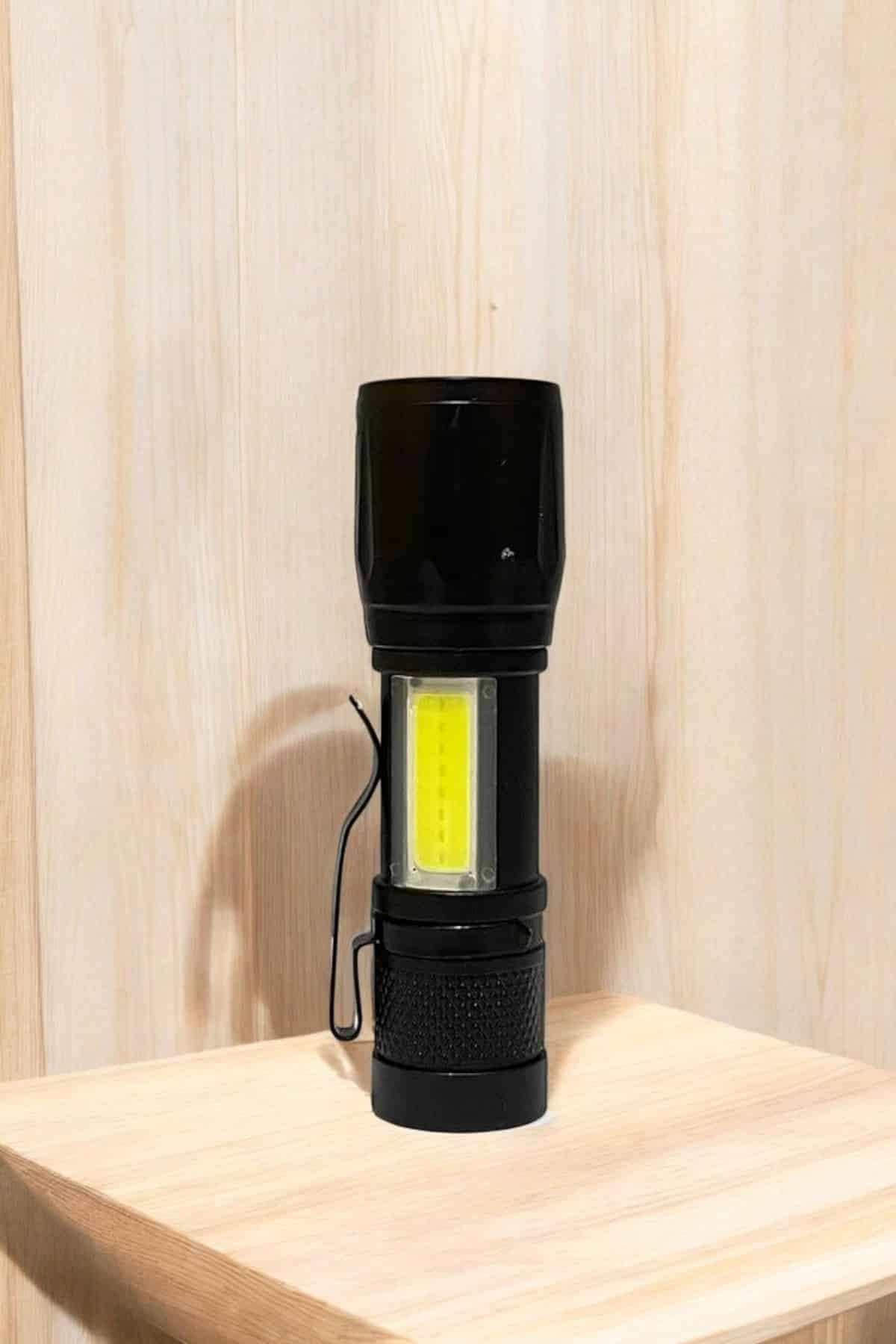 Işıldak El Feneri Kamp Lambası Mini Taşınabilir Acil Durum Lambası Fener Led Işık