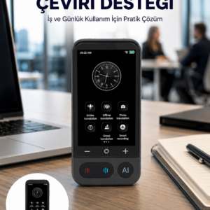 4.0 İnç Dokunmatik Ekranlı Akıllı Çeviri Cihazı Yeni Nesil