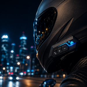 Bluetooth Motosiklet Kask Kulaklığı Mikrofonlu Kablosuz Sürüş Intercomu