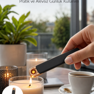 Elektronik Çakmak – Lüks Tasarım, Rüzgarda Sönmez Yeni Nesil