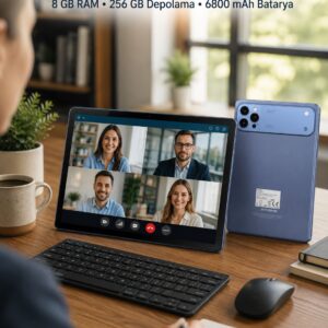 10.1 İnç Android Tablet 8 GB RAM 256 GB Depolama Yeni Nesil