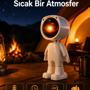 Projektör Atmosfer Işık Lambası Projektör Güneş Lambası Masa Lambası