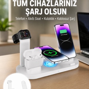Şık ve Fonksiyonel Tasarım – Evde, Ofiste veya Seyahatte Kusursuz Şarj Deneyimi Yeni Nesil