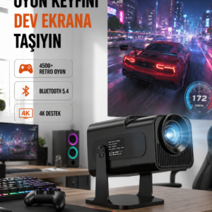 HCS350pro Android 11 İşletim Sistemli Mini Projektör Yeni Nesil