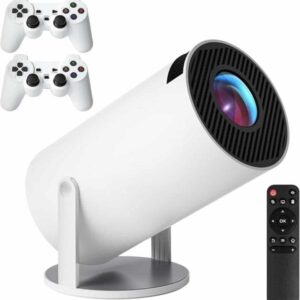 4K Wireless Çift Kollu Kumandalı Oyun Projeksiyonu Retro Video Oyunu