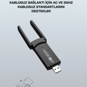 AC1200 USB WiFi Adaptör