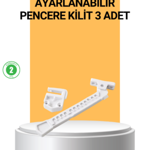 Pencere Cam Emniyet Kilidi Açılma Sınırlayıcı Set