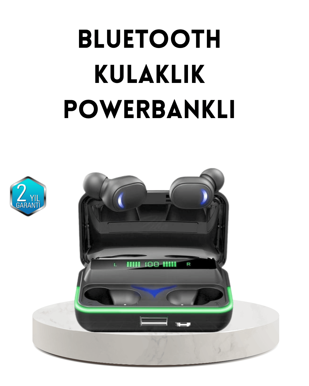 Oyun ve Müzik İçin E10 Bluetooth Kulaklık – 5.1 Bağlantı, Uzun Pil Ömrü
