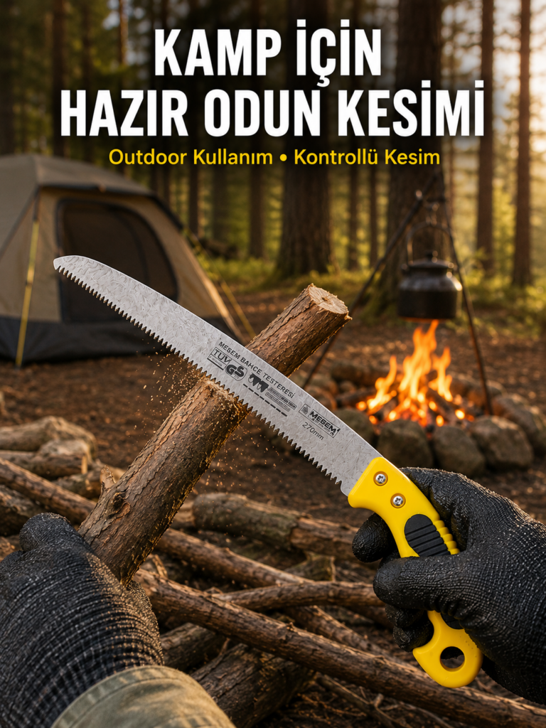 El Tipi Bahçe Bıçkısı Dayanıklı Çelik Kesim Testeresi