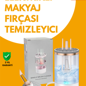 Tüm Makyaj Fırçalarıyla Uyumlu Derin Temizlik Makinesi