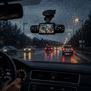 Full HD Araç İçi Kamera Geniş Açılı Lens ve Çok Kanallı Kayıt