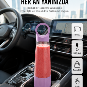 Sağlıklı Yaşam İçin 400 ml Taşınabilir Blender