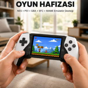 Şarjlı, Hafıza Kart Destekli Oyun Konsolu Yeni Nesil