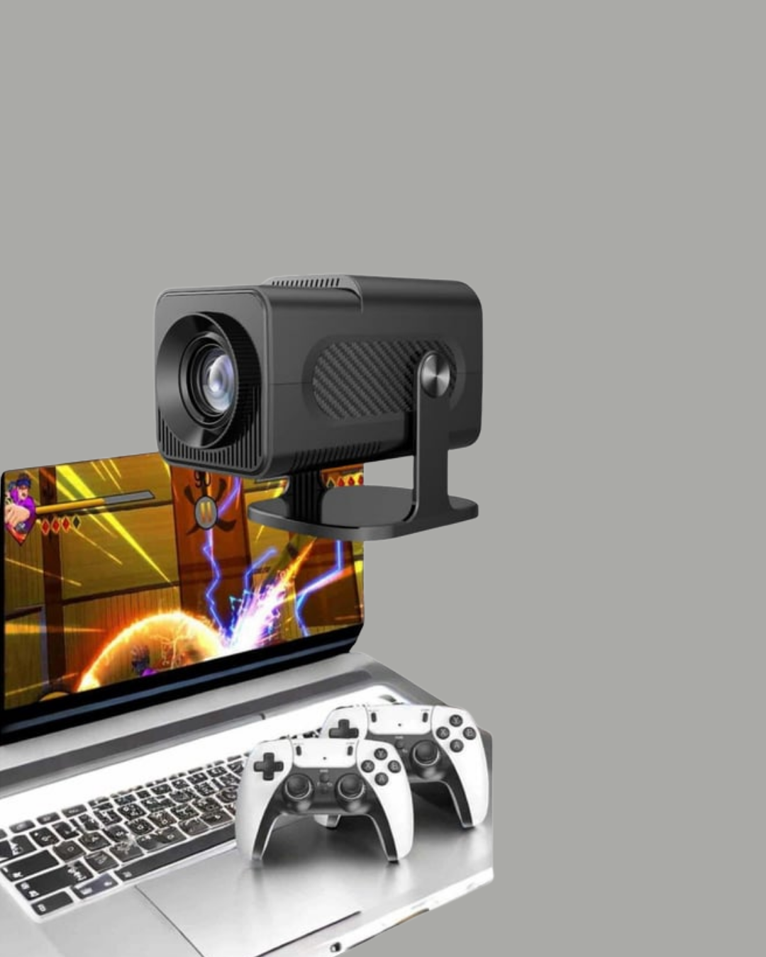 Taşınabilir Full HD Projektör - 1 GB RAM, 8 GB Hafıza Yeni Nesil