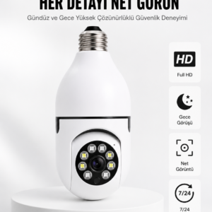 İki Yönlü Ses Destekli Full HD Akıllı Kamera Yeni Nesil