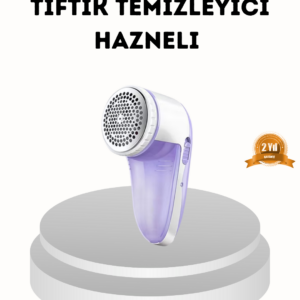 Taşınabilir Şarjlı Tiftik Toplayıcı – Çıkarılabilir Hazneli, Anti-Statik Fırçalı