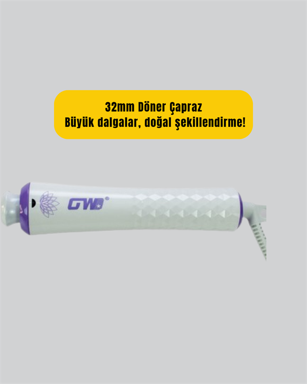 Hızlı Isınan, Kompakt ve Güvenli – Tüm Saç Tiplerine Uygun Kıvırma Cihazı Yeni Nesil