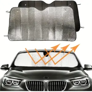 Katlanabilir Ön Cam Güneşlik Isı Önleyici Araç Perdesi Volkswagen Passat Peugeot 3008 Skoda Superb Nissan Qashqai